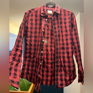 Jack & Jones Plaid Long Sleeve Shirt